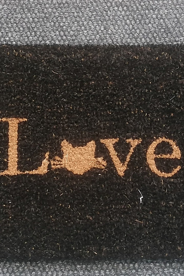 Mat LOVE black