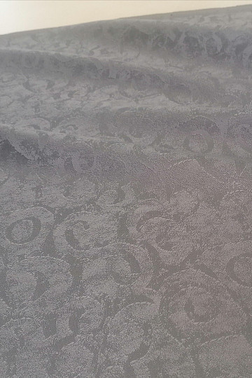Decorative fabric Lord gray with gloss