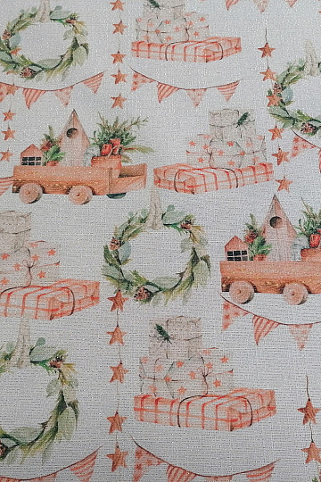 Christmas decorative fabric toy