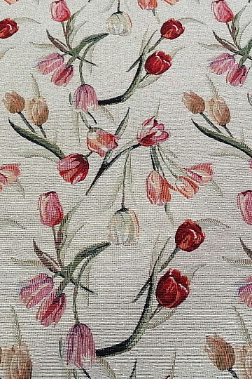 Tapestry fabric TULIPS
