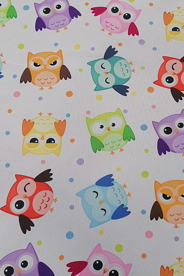 Decorative fabric 10027-01 OWLS