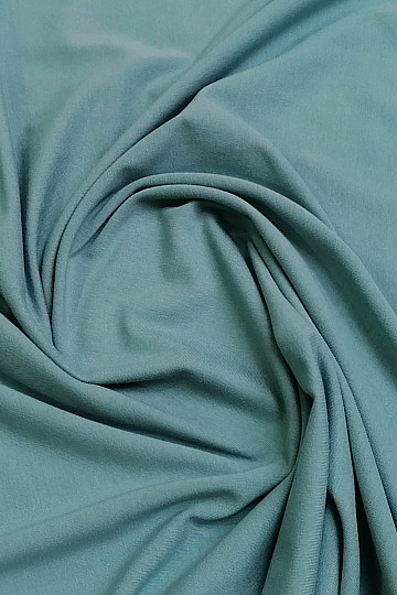 Cotton jersey TEINTURE eucalyptus