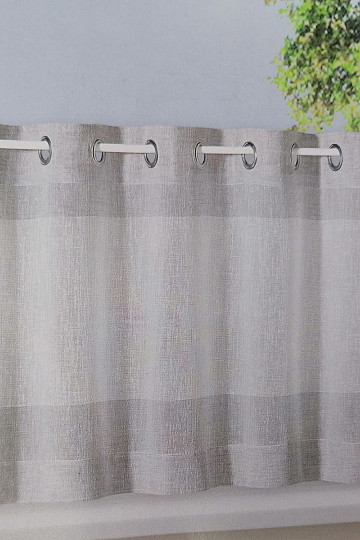 Finished curtain GERSTER cream-grey 50x140 cm