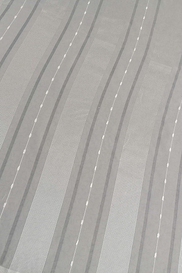 Curtain light cream stripes with stripes