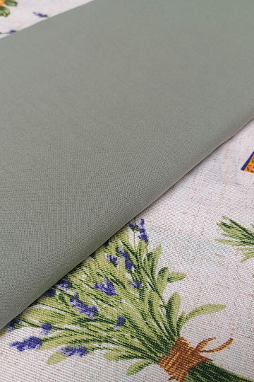 UNI KAKI cotton fabric