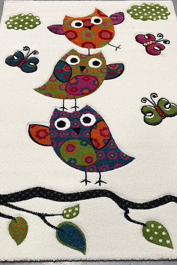 Children's piece rug OWLS and OWLS! Last pieces !