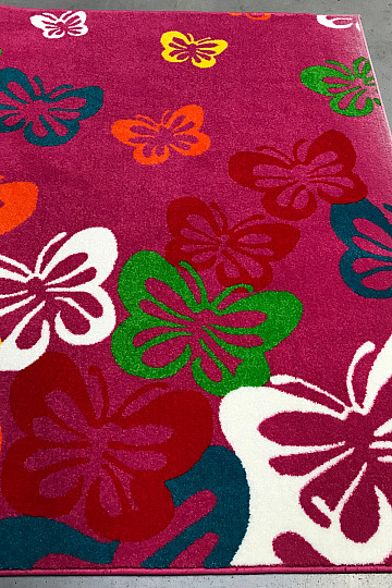 Children's piece rug BUTTERFLIES! Last pieces !
