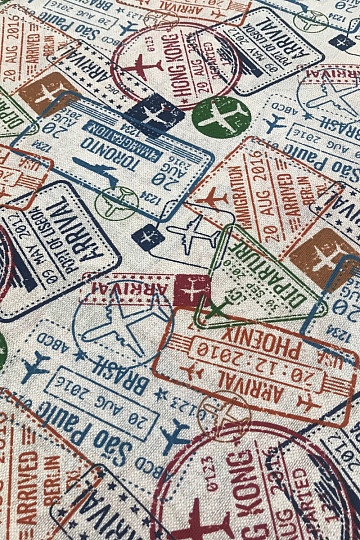 Decorative fabric TRAVEL