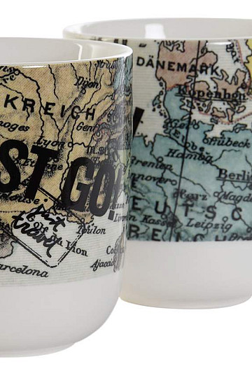 JUST GO ceramic mug