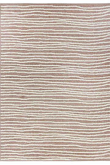 Piece carpet LOTTO stripes beige/white