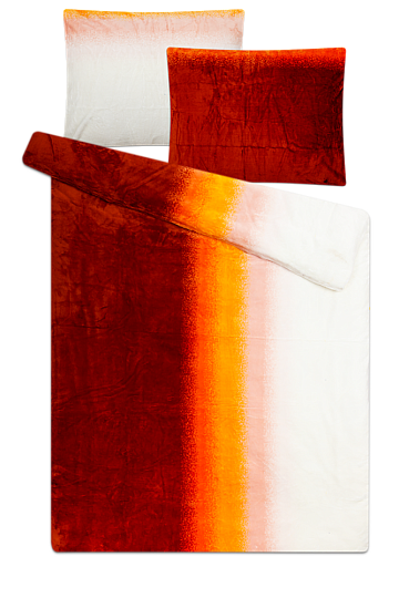 Microflannel bedding - green dandeolin - OMBRÉ