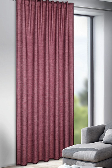 Decorative curtain PATTY claret 135x245