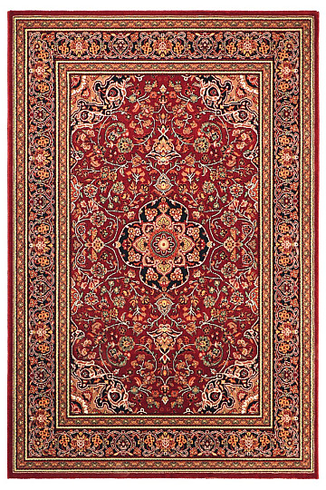 Luxury wool carpet PRAGUE Bordeaux