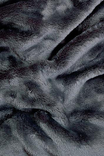Microflannel sheet SLEEP WELL dark. grey