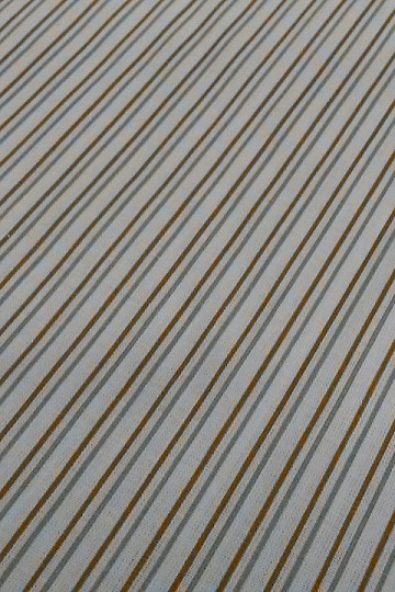 Cotton fabric STRIP gray-mustard