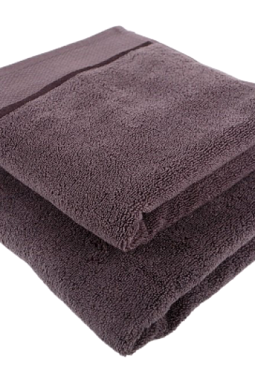 Towel and bath towel MICRO dark gray
