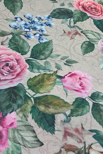 Decorative fabric LANTANA ROSE