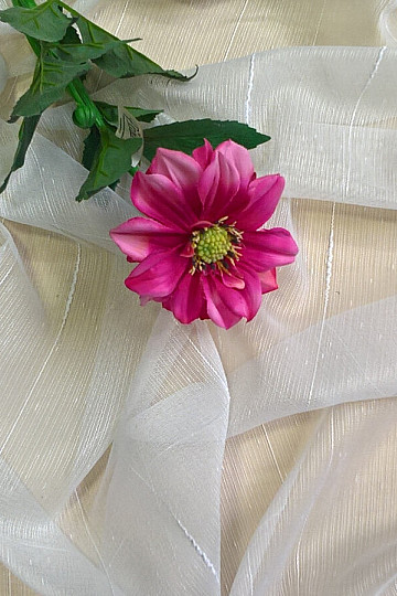 Curtain 2931/10 white strips