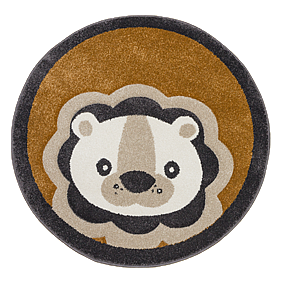 Children's round carpet VEGAS animals