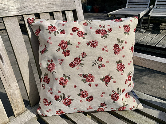 Tapestry cushion cover EDEN ROSES