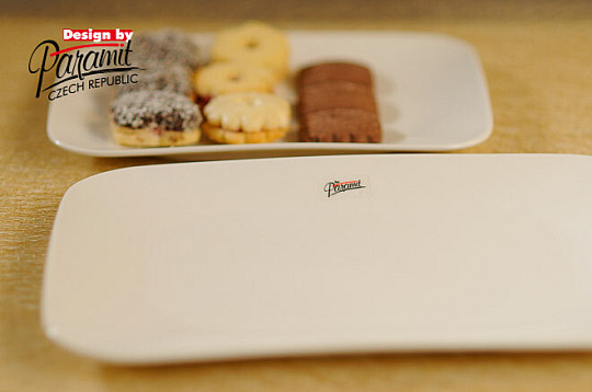 Otto rectangular plate 28 cm