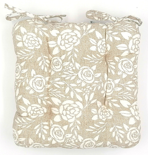 Chair cushions ROSES cream