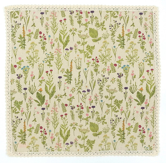 Tablecloths and scarves Herbs