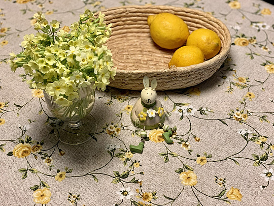 Tablecloth RAME YELLOW