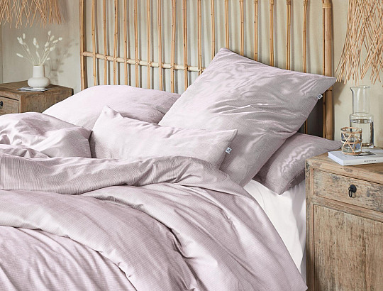 IRISETTE luxury satin bedding FLORENZ 8466-60 PINK