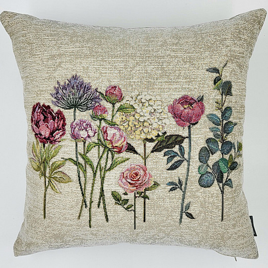 Tapestry cushion cover FLORES TIME