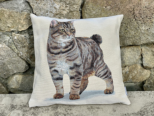 KITTEN tapestry cushion cover