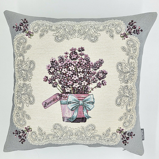 Tapestry pillowcase LAVENDER LACE
