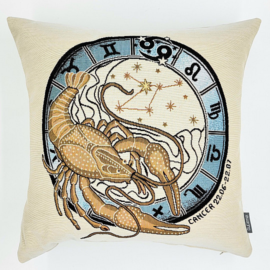 CANCER tapestry cushion cover