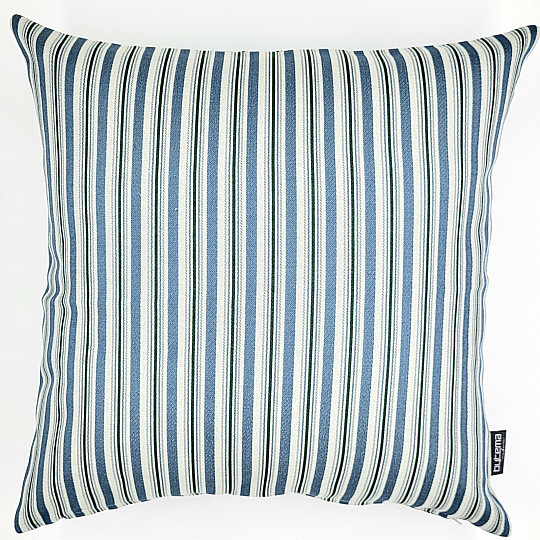 Cushion cover TOSCANA MULTI STRIPE blue