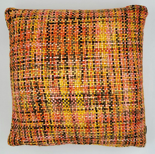 Luxury decorative pillow YARA GOLDEN YELLOW gold