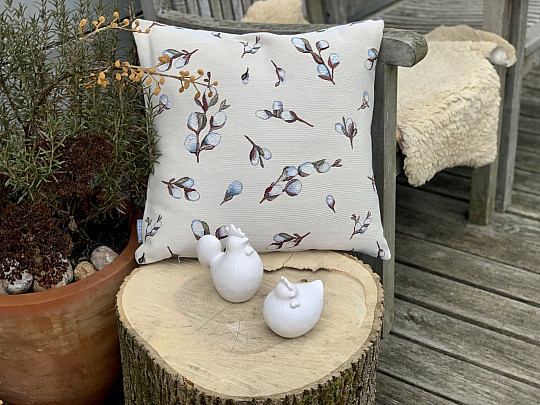 Tapestry cushion cover SALLOW