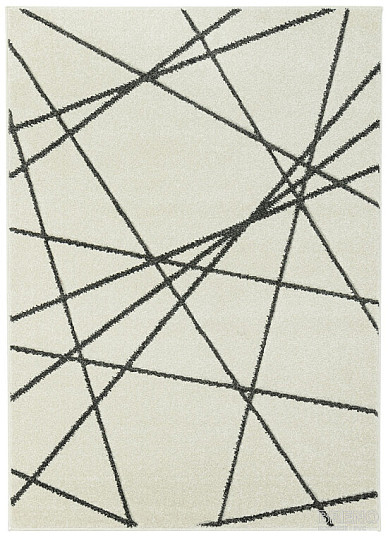 Piece carpet PORTLAND white gray