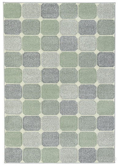 Piece carpet PORTLAND green-grey
