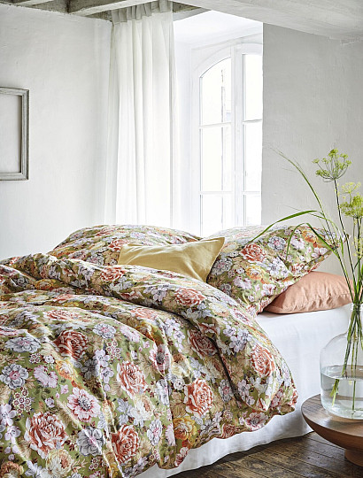 IRISETTE luxury cotton satin MAGIC 30 green