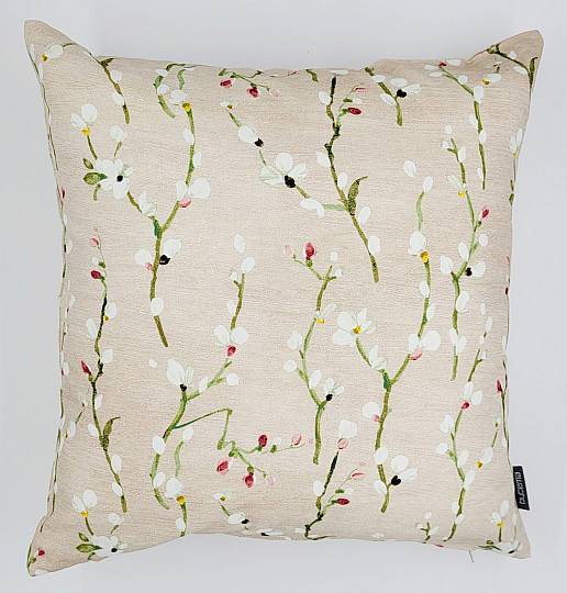 Decorative pillow cover Twigs of NOA small pink