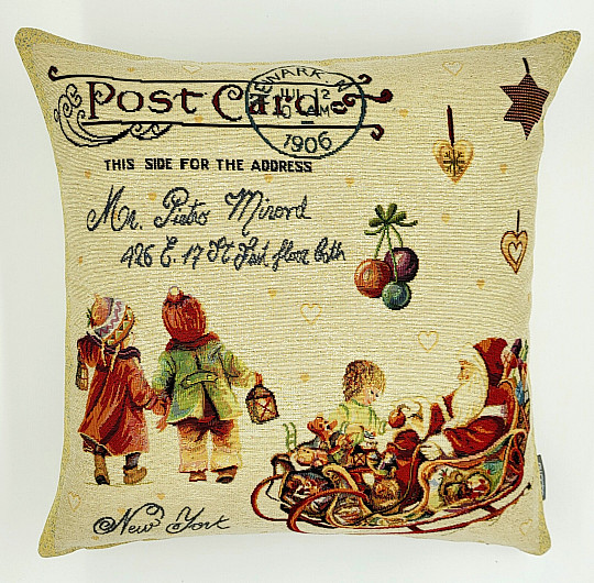 Christmas Tapestry Cover POST CARD