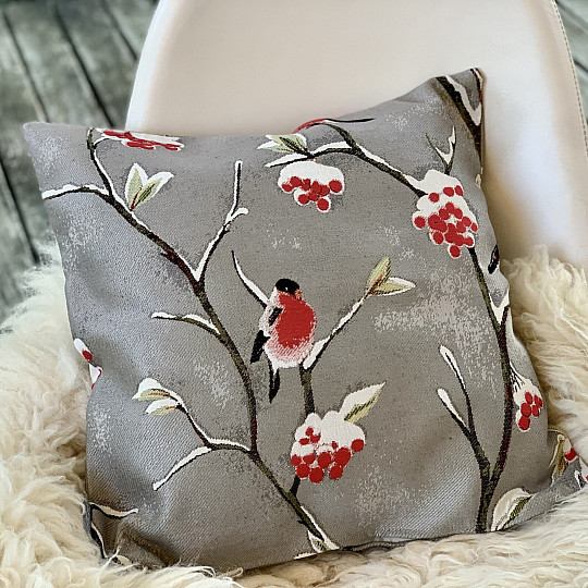 Luxury pillow HÍL beige-grey