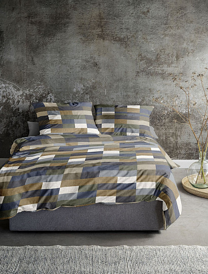 Flannel bedding IRISETTE KOALA 8534-90 brown blue