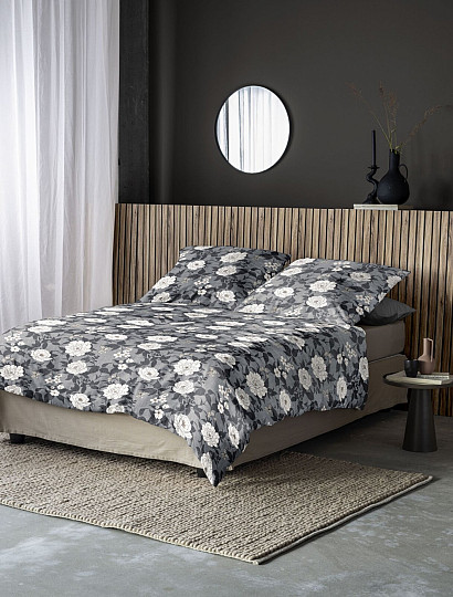 Luxury flannel bedding IRISETTE KOALA 8531-11 gray