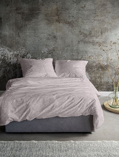 Luxury flannel bedding IRISETTE KOALA 8544-60 old pink