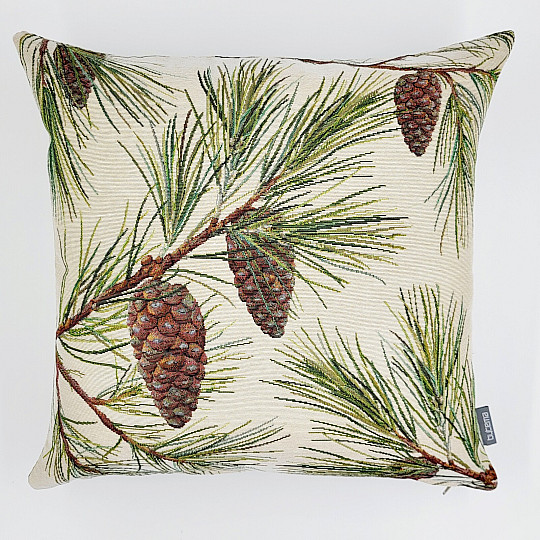 Christmas tapestry cover PINE CONE