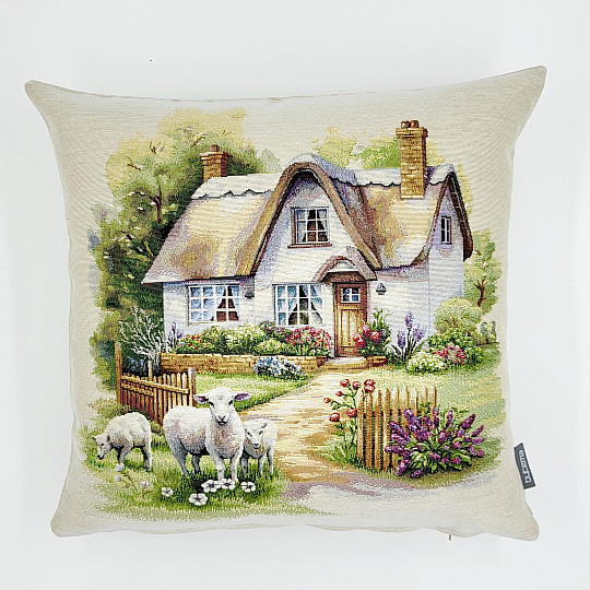 COTSWOLDS SHEEP tapestry cushion cover