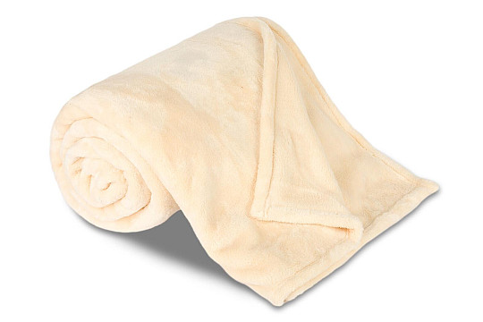 Blanket microflannel CREAM smooth