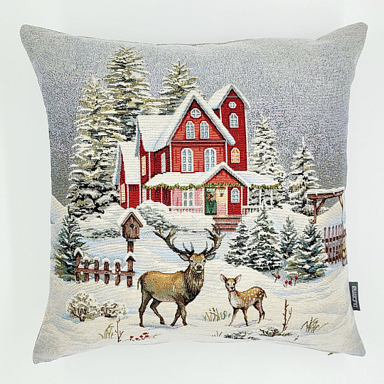 Tapestry pillowcase WINTER TALE