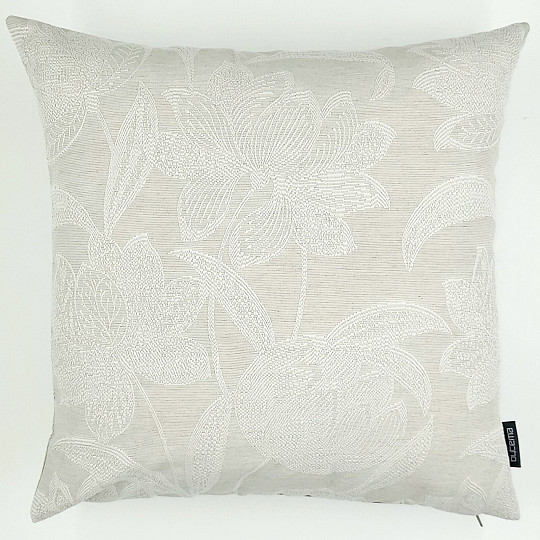 Decorative pillowcase NENUFAR NATUR